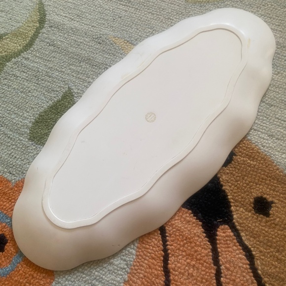 Waverly Products I Scalloped Autumn Harvest Serving Tray I James Whitcomb Riley - Picture 2 of 16